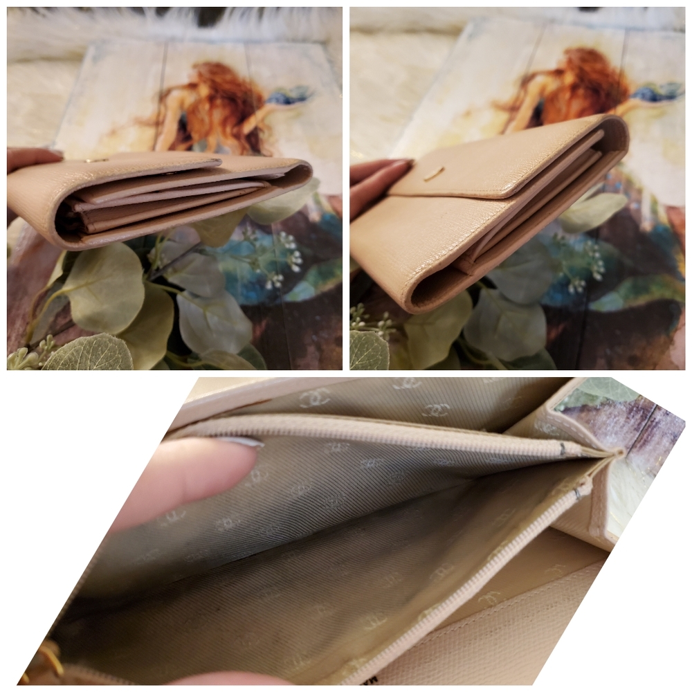💟💟 SOLD Authentic Chanel Trifold long wallet💟💟 - Picture 8 of 8